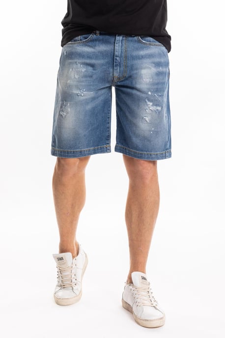 Takeshy Kurosawa Shorts Herren Blau - Image 4