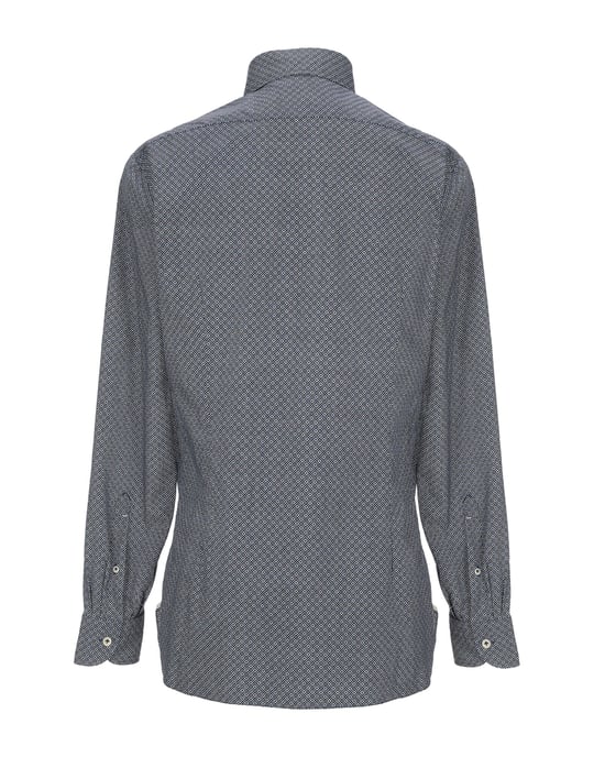 Luigi Borrelli Napoli Blue Cotton Shirt