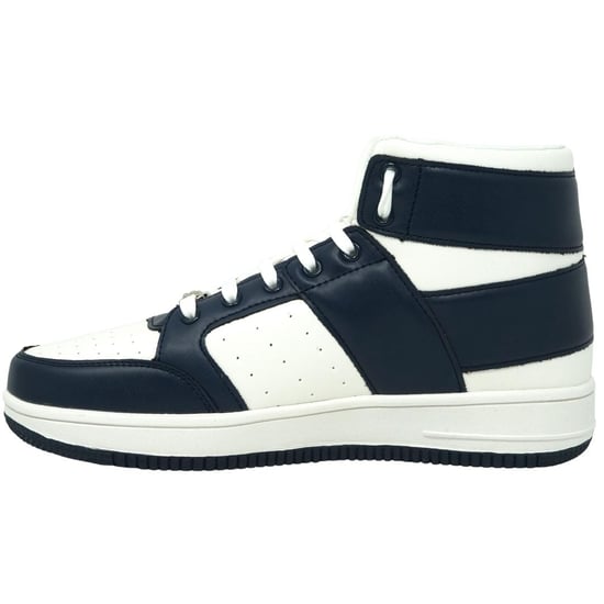 Plein Sport Hi-Top Bold Brand Sneakers in Weiß und Navy - Image 2