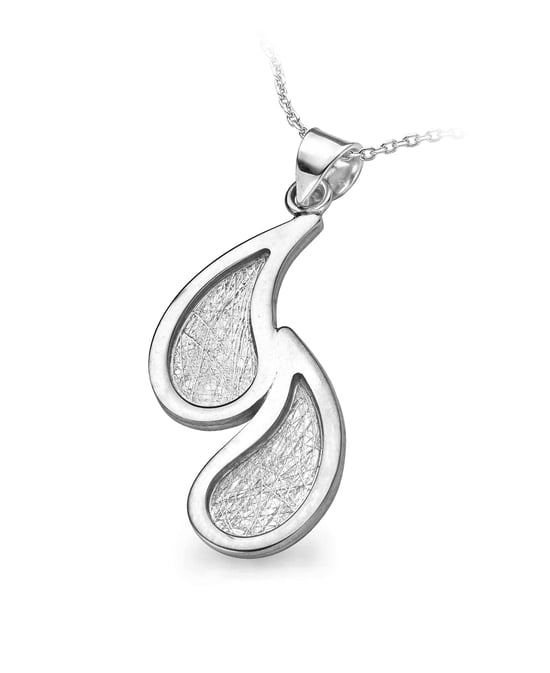 Orphelia Women's 925 Sterling Silver Set: Chain-Pendant + Earrings - Silver SET-5060