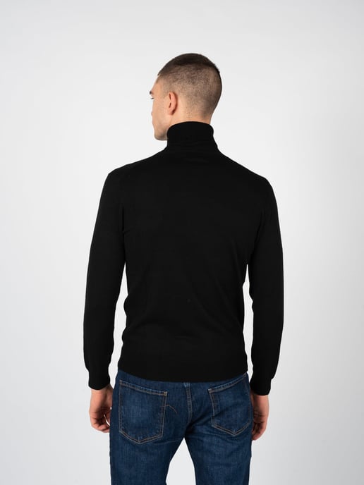 Xagon Man Pullover Turtleneck Herren schwarz - Image 4