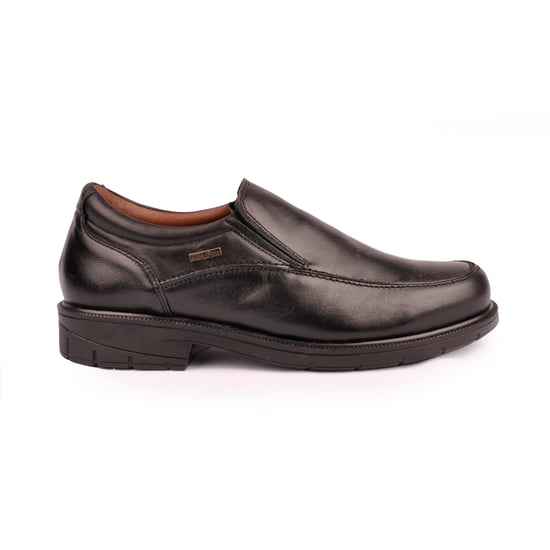 Man's Moccasin Shoe Szpilman color BLACK