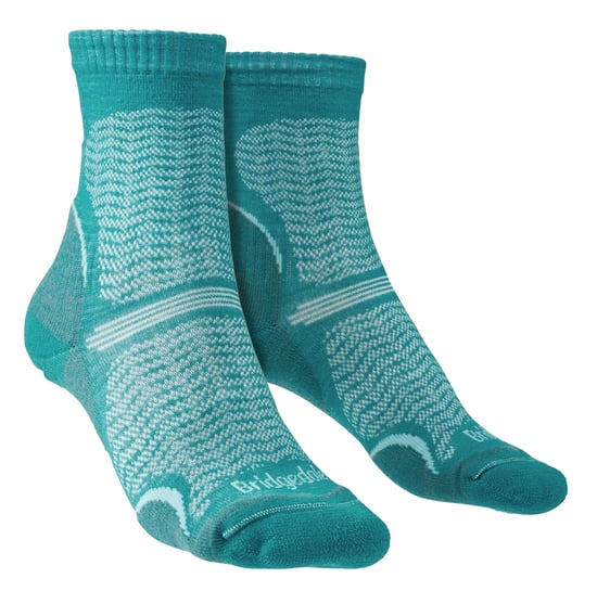 Bridgedale - Womens Wandern Ultraleichte Merinowolle Socken - Teal - Image 1