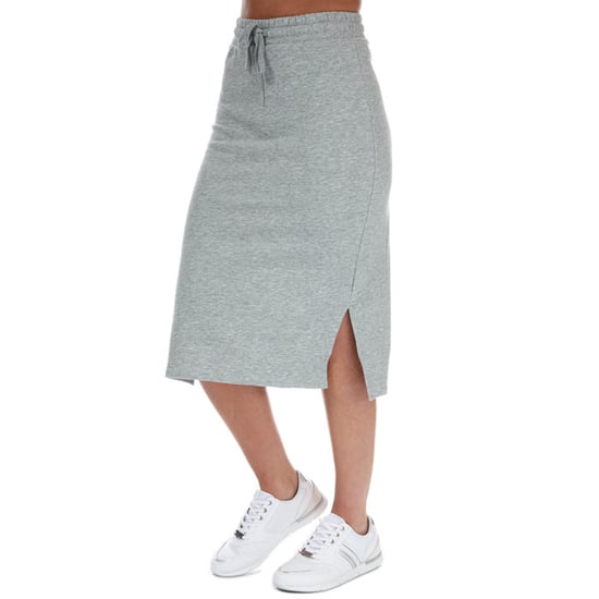 Women's Only Wanted Sweat Skirt in Light Grey