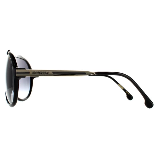 Carrera Aviator Unisex-Sonnenbrille schwarz dunkelgrau mit Farbverlauf - Image 3