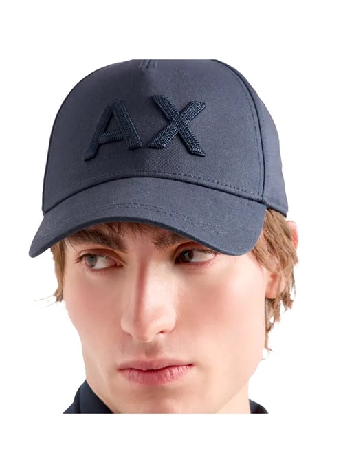 Armani Exchange Herren Maxi Logo Cap - Image 2