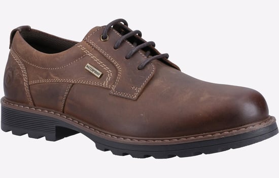 Cotswold Tadwick Herren Dunkelbraune Schnürschuhe - Image 2