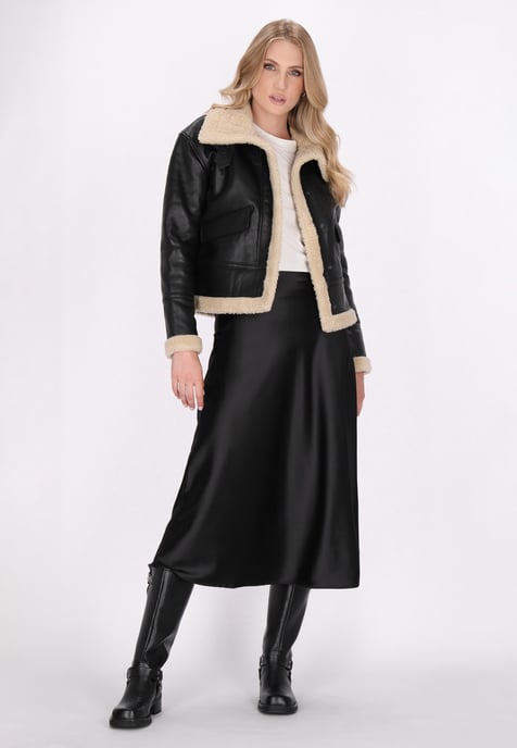 Dreimaster Jacke Damen schwarz - Image 2