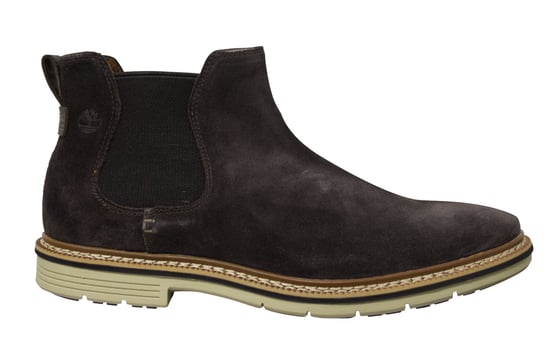 Timberland Naples Trail Chelsea Brauner Nubuck Lederrutsch auf Herrenstiefeln a1rnf - Image 1