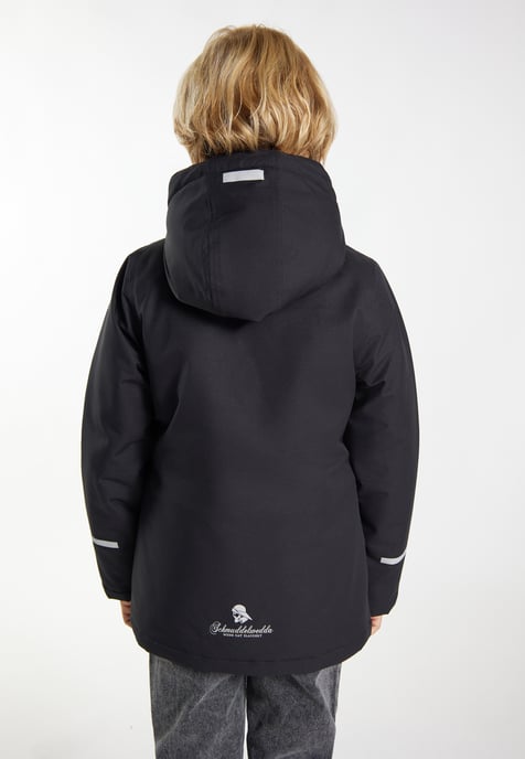 Schmuddelwedda Winterjacke Jungs Schwarz - Image 4