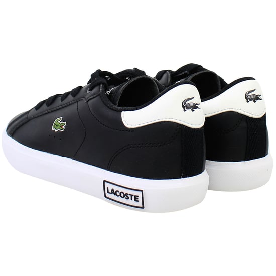 Lacoste Powercourt 0721 1 SUC Kinder Schwarz Sneakers - Image 3