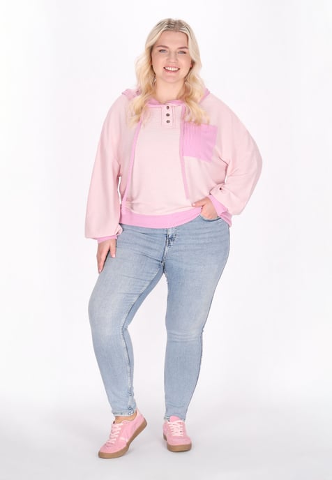 Mymo Sweatshirt in großen Größen Frauen Rosa - Image 2