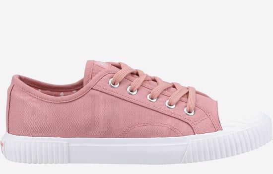 Hush Puppies Brooke Stoff Damensneaker In Pink - Image 1