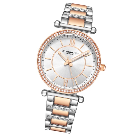 Rose Gold und Silber Aria Quartz 36mm - Image 2