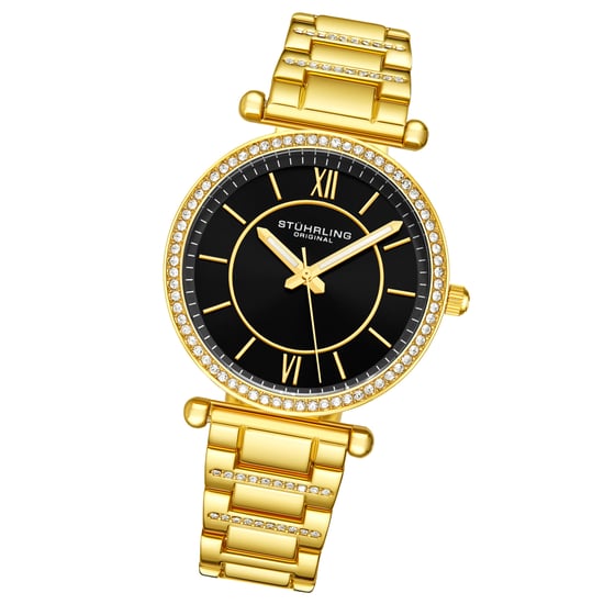 Schwarz und Gold Aria Quartz 36mm - Image 2