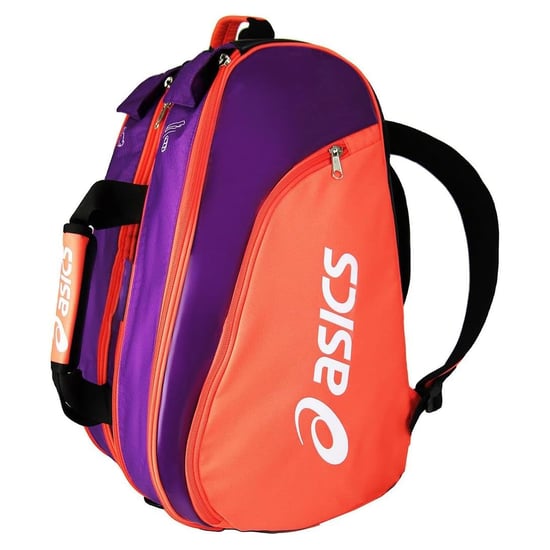 Asics Performance Padeltasche, mittelgroß, orange/violett - Image 1