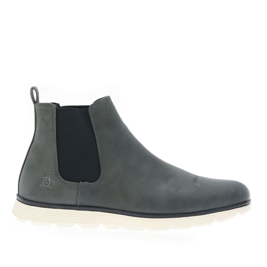 Men's Original Penguin Nico Boots in Charcoal