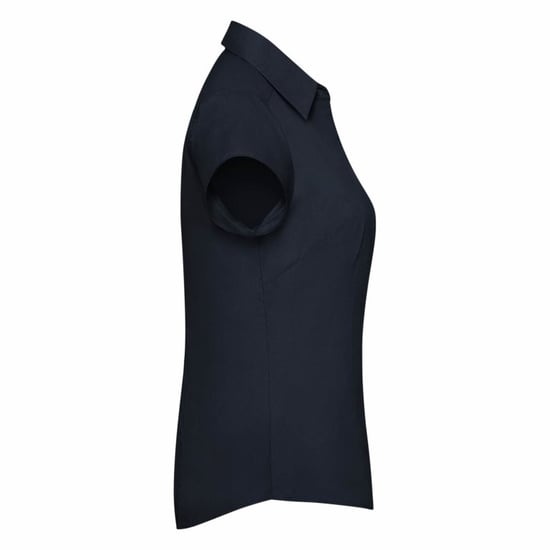 Russell Collection - Bluse mit Ärmeln - Damen (Marineblau) - Image 6