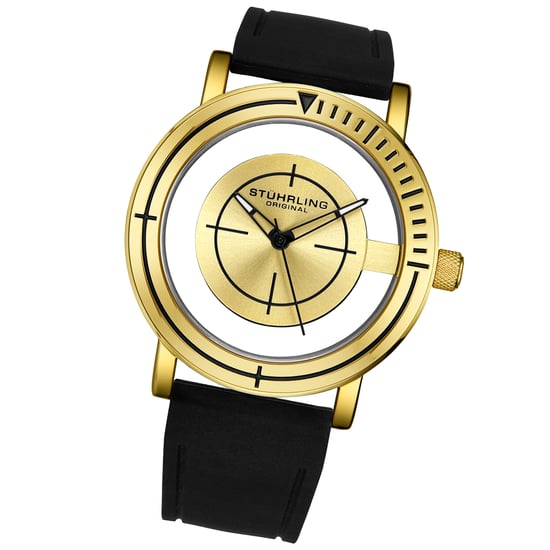 Gold und Schwarz Aviator Quartz 42mm - Image 2