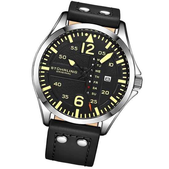 Schwarz Aviator Quartz 44mm - Image 2