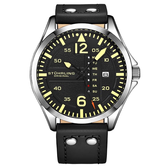 Schwarz Aviator Quartz 44mm - Image 1