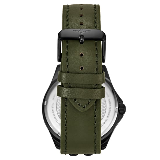 Khaki Grün Aviator Quarz 44mm - Image 3