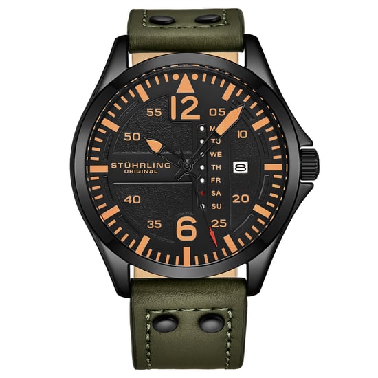 Khaki Grün Aviator Quarz 44mm - Image 1