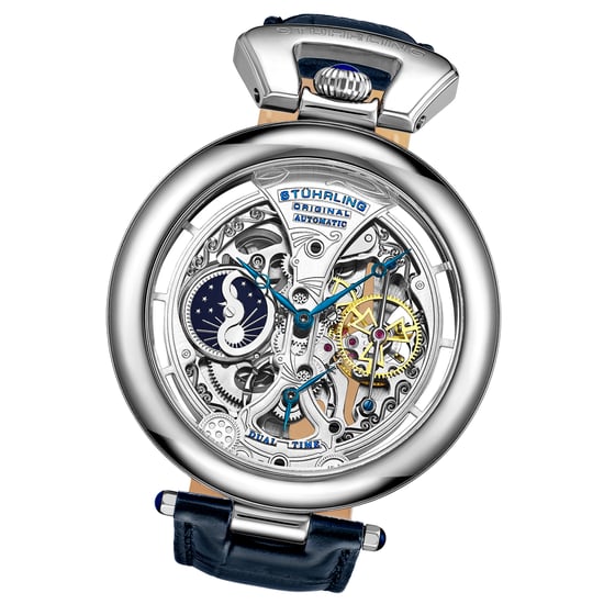 Silberne Emperor's Grandeur Automatik 49mm Skeleton - Image 2