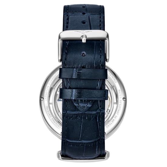Silberne Emperor's Grandeur Automatik 49mm Skeleton - Image 3