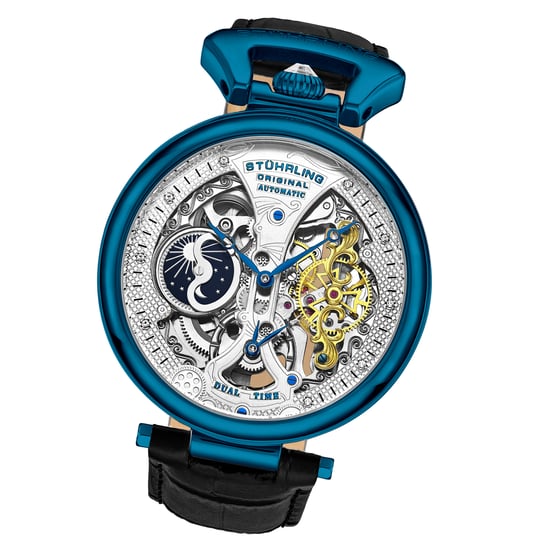 Blue Emperor's Grand DT Automatik 46mm Skeleton - Image 2