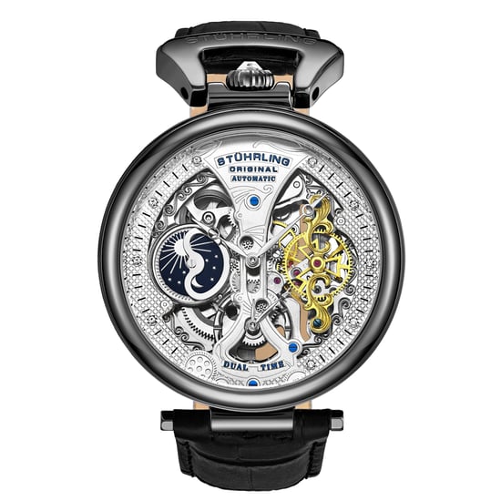 Black Emperor's Grand DT Automatik 46mm Skelett - Image 1