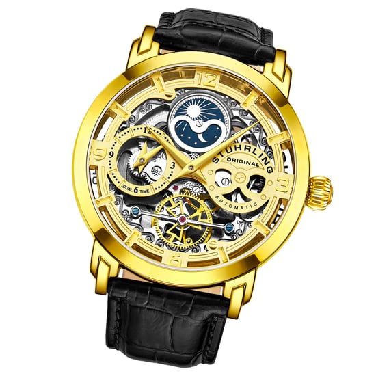 Schwarz und Gold Anatol Automatik 46mm - Image 2