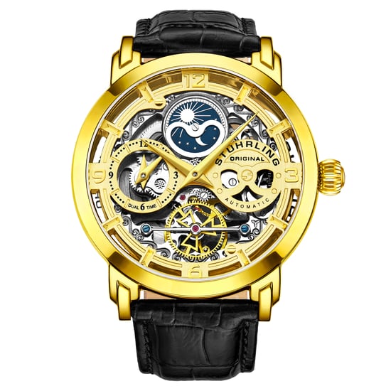 Schwarz und Gold Anatol Automatik 46mm - Image 1