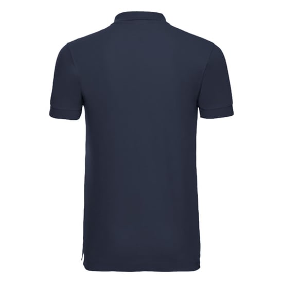Russell Herren Stretch Polo-Shirt, Kurzarm (Marineblau) - Image 2
