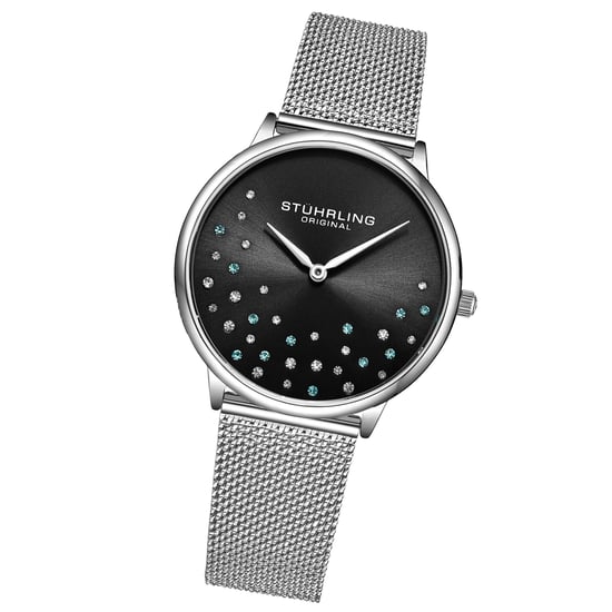 Silber und Schwarz Symphony Quartz 38mm - Image 2
