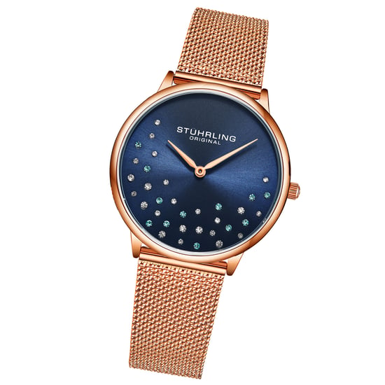 Rose Gold und Blau Symphony Quartz 38mm - Image 2