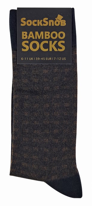 SOCK SNOB - Herrensocken mit Muster aus Bambus - Style 11 - Image 2