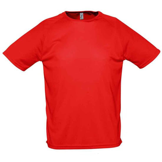 SOLS - "Sporty" T-Shirt für Herren Raglanärmel (Rot) - Image 1