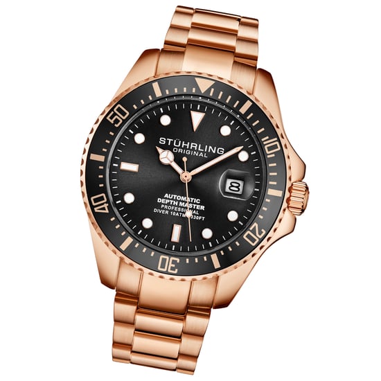 Gold und Schwarz Depthmaster Automatik 42mm - Image 2