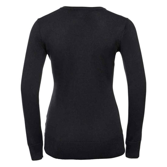 Russell Collection - Sweatshirt V-Ausschnitt für Damen (Schwarz) - Image 2