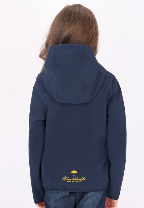 Schmuddelwedda Softshellblouson Mädchen (Kids) Marine - Image 4