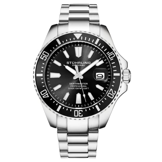 Silber und Schwarz Depthmaster Quartz 42mm - Image 1