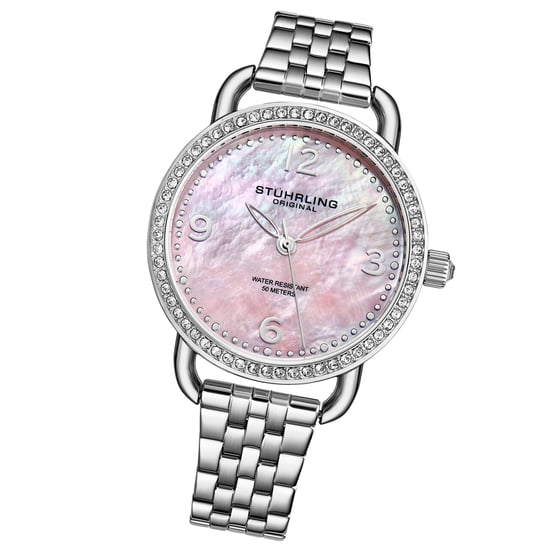 Silber und Rosa Symphony Quarz 38mm - Image 2