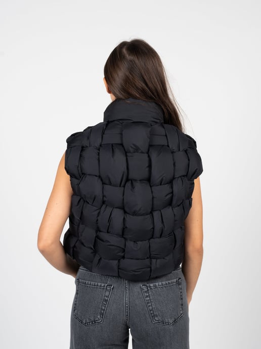 La Haine Inside Us Weste Down Vest Unisex Damen schwarz - Image 5