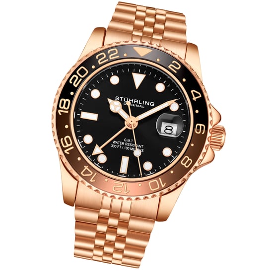 Rose Gold Meridian GMT Quarz 42mm - Image 2