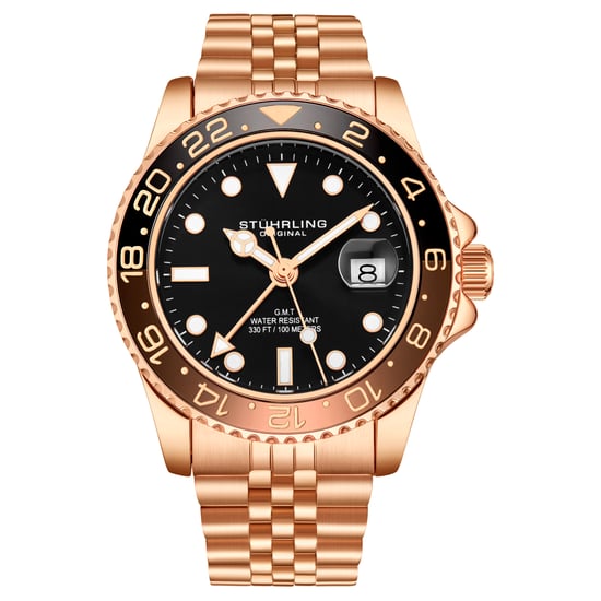 Rose Gold Meridian GMT Quarz 42mm - Image 1