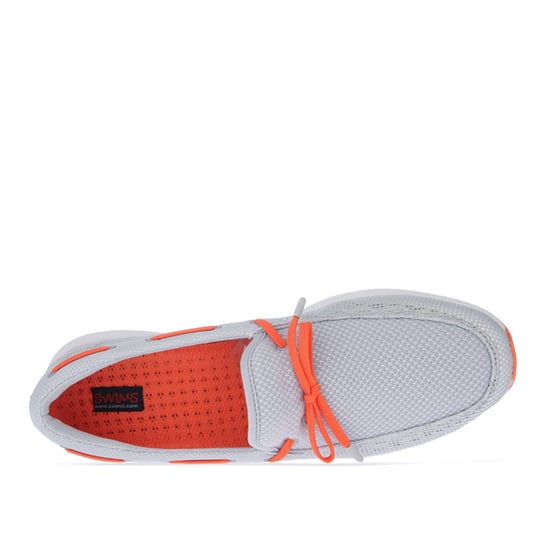 Men's Swims Breeze Wave Boat Loafers in Grey orange