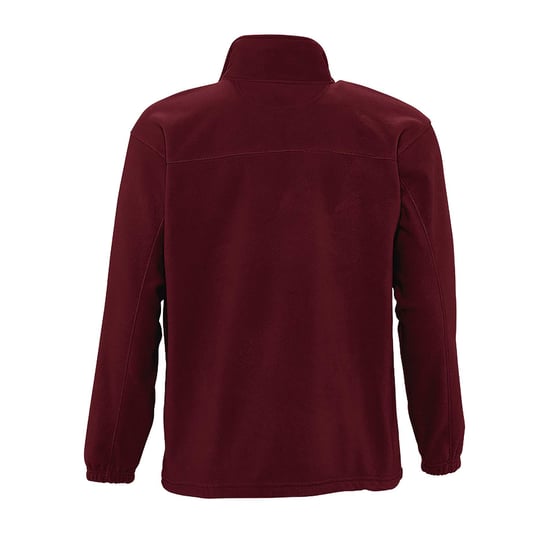 SOLS Herren Outdoor Fleece Jacke North (Burgunder) - Image 2