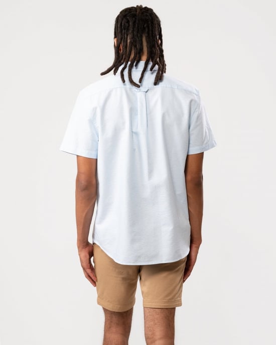 Lacoste Mens Casual Short Sleeve Woven Shirt