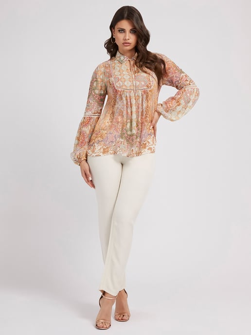 GUESS Womens Josette Top